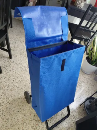 Carro de compra Rolser azul