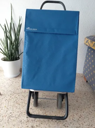 Carro de compra Rolser azul