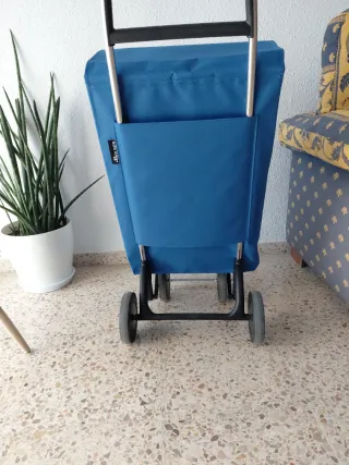 Carro de compra Rolser azul