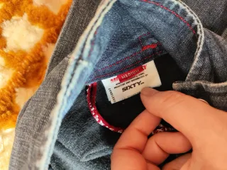 Falda vaquera plisada Miss Sixty