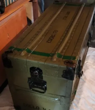 Baule militare vintage