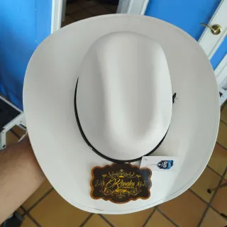 Sombrero Vaquero  Cowboy Reveles Blanco