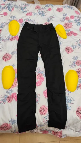 Leggins pantalón elástico moto mujer overlap M 38