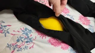 Leggins moto pantalón elástico mujer overlap M 38