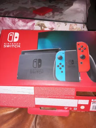 Nintendo Switch Negra y Roja