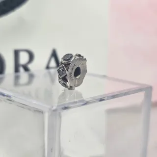 Coppia Charm CLIP Pandora Geometria Luminosa
