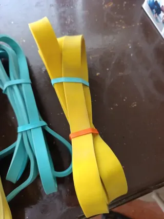 Gomas elásticas entrenamiento