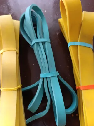 Gomas elásticas entrenamiento