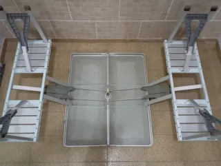 Maleta Mesa Camping Plegable