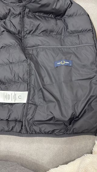 Chaqueta Fred Perry Negra Talla M