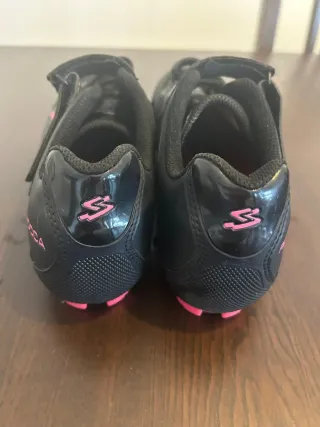 Zapatillas Spiuk Rocca T.39 Negras/Rosa