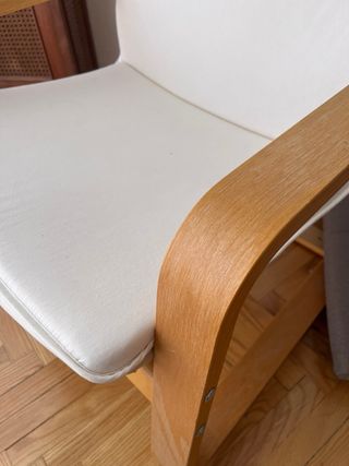 Sillón Hamaca Ikea Madera Algodón Suave