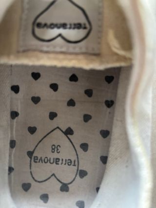 Sneakers basse Terranova beige taglia 38