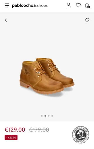 Botas Panama Jack Talla 42 Marrones