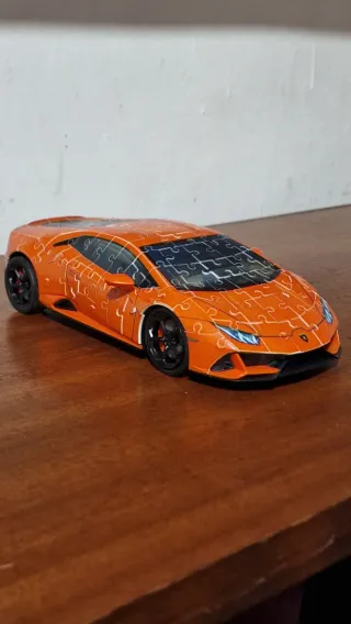 Lamborghini Aventador Puzzle Naranja