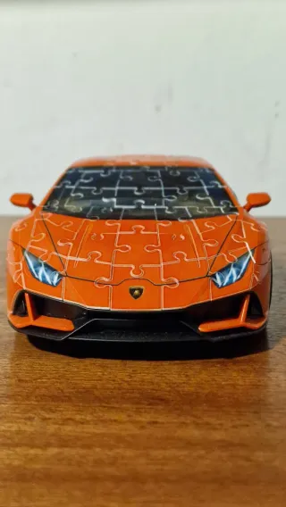 Lamborghini Aventador Puzzle Naranja