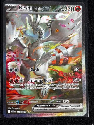 Reshiram EX 166/086 Carta Pokémon
