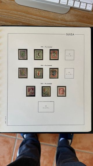 Colección Sellos Suiza 1843-1949