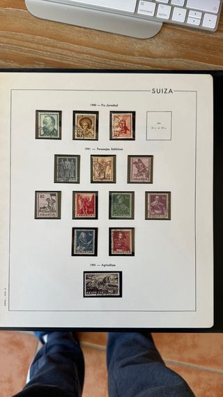 Colección Sellos Suiza 1843-1949