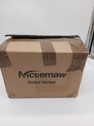 Meykey Rallador Eléctrico de verduras, cortador de verduras eléctrico, Cortador verduras en espiral eléctrico de 250 W, con 5 Ac