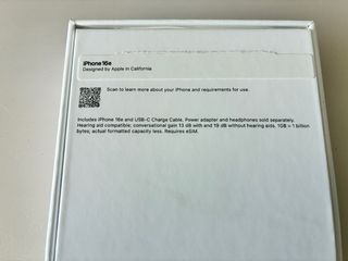 iPhone 16e 128 GB Negro. Version eSIM