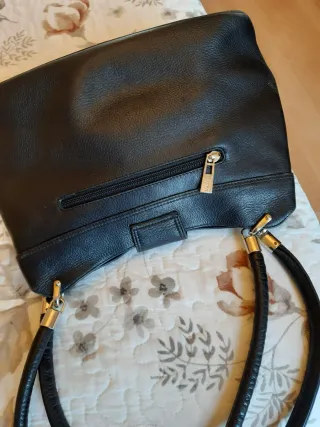 Bolso Piel Vintage Negro