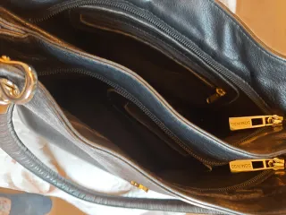 Bolso Piel Vintage Negro