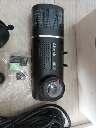 Abask Cámara de Coche 4K WiFi Dashcam J05Pro