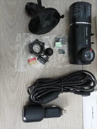 Abask Cámara de Coche 4K WiFi Dashcam J05Pro