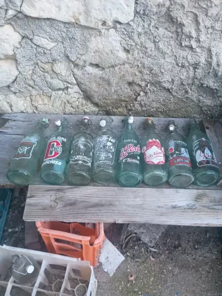 Lote 8 Botellas Gaseosa Vintage