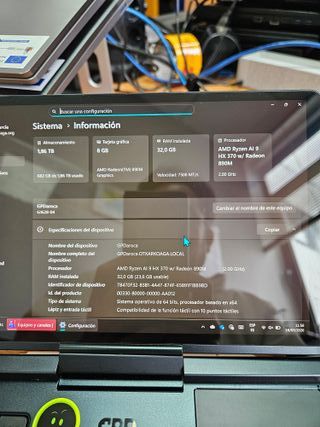 Ultraportátil GPD AMD9 32GB 2TB