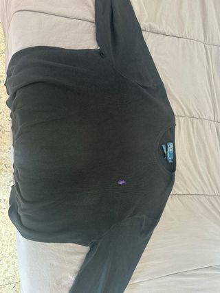 Jersey Polo Ralph Lauren Negro Cuello Redondo XL