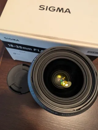 Objetivo Sigma Art 18-35mm F1.8