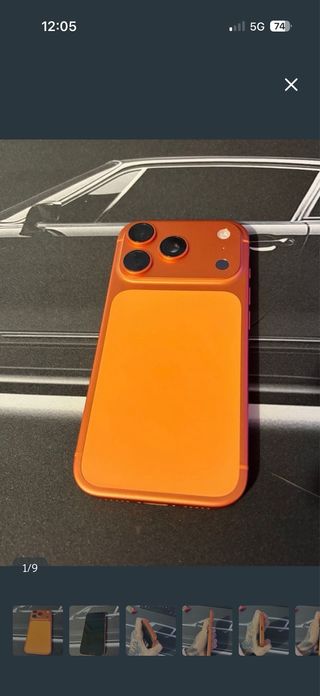 iPhone 17 Pro Naranja