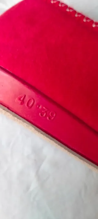 Zapatillas  Rojas Mujer