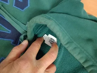 Sudadera con capucha GAP verde