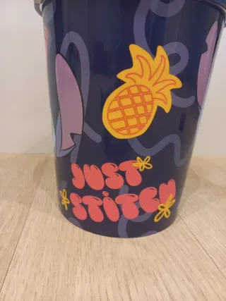 Papelera Stitch Disney de 21 cms.