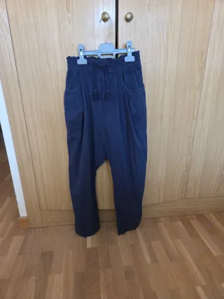 Pantalón Zara niña azul