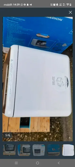 Mini lavavajillas Medion