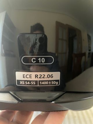 Casco HJC C10 Negro Talla XS