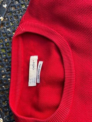 Camiseta celio roja talla M