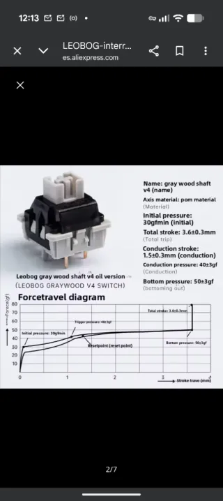 Leobog Graywood v4 - 42 switches