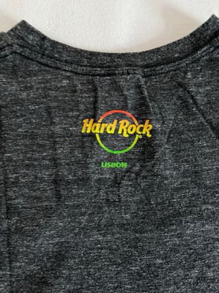 Camiseta Bob Marley Gris - Hard Rock Cafe Lisboa