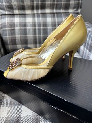 Zapatos Luxax Pedrería Talla 38