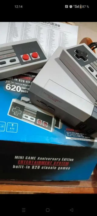 Consola Clónica 620 Juegos