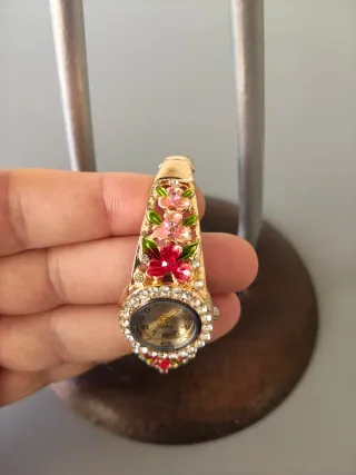 Reloj Pulsera Mujer Flores