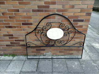 Cabecero Cama 150cm Metal y Madera