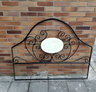 Cabecero Cama 150cm Metal y Madera