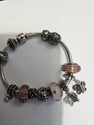 Pulsera Pandora Plata Casi Nueva