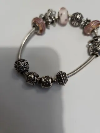 Pulsera Pandora Plata Casi Nueva